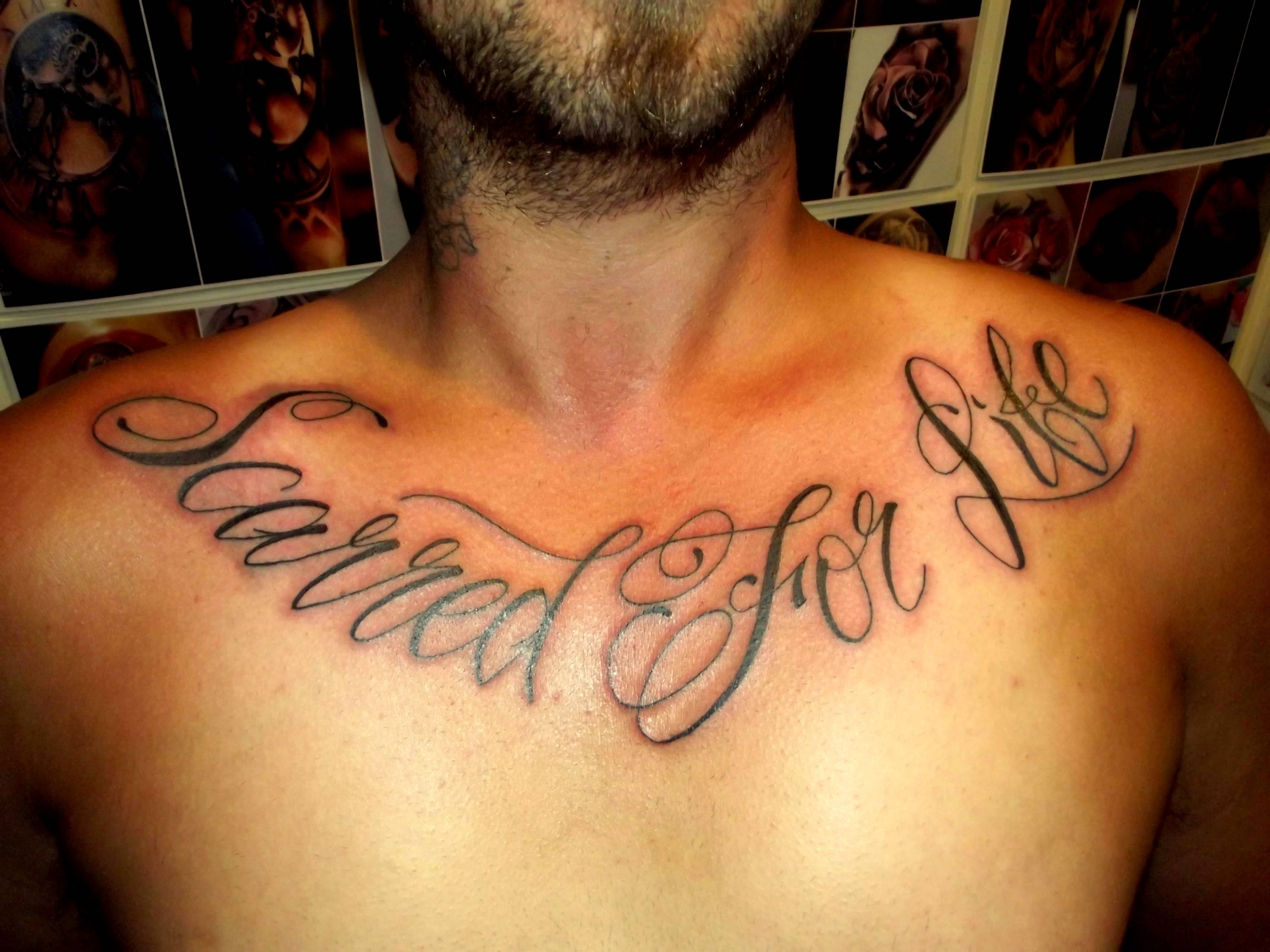 5. "Script Writing Chest Tattoos" - wide 3