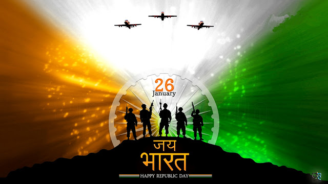 26 January Happy Republic Day Jai Bharat