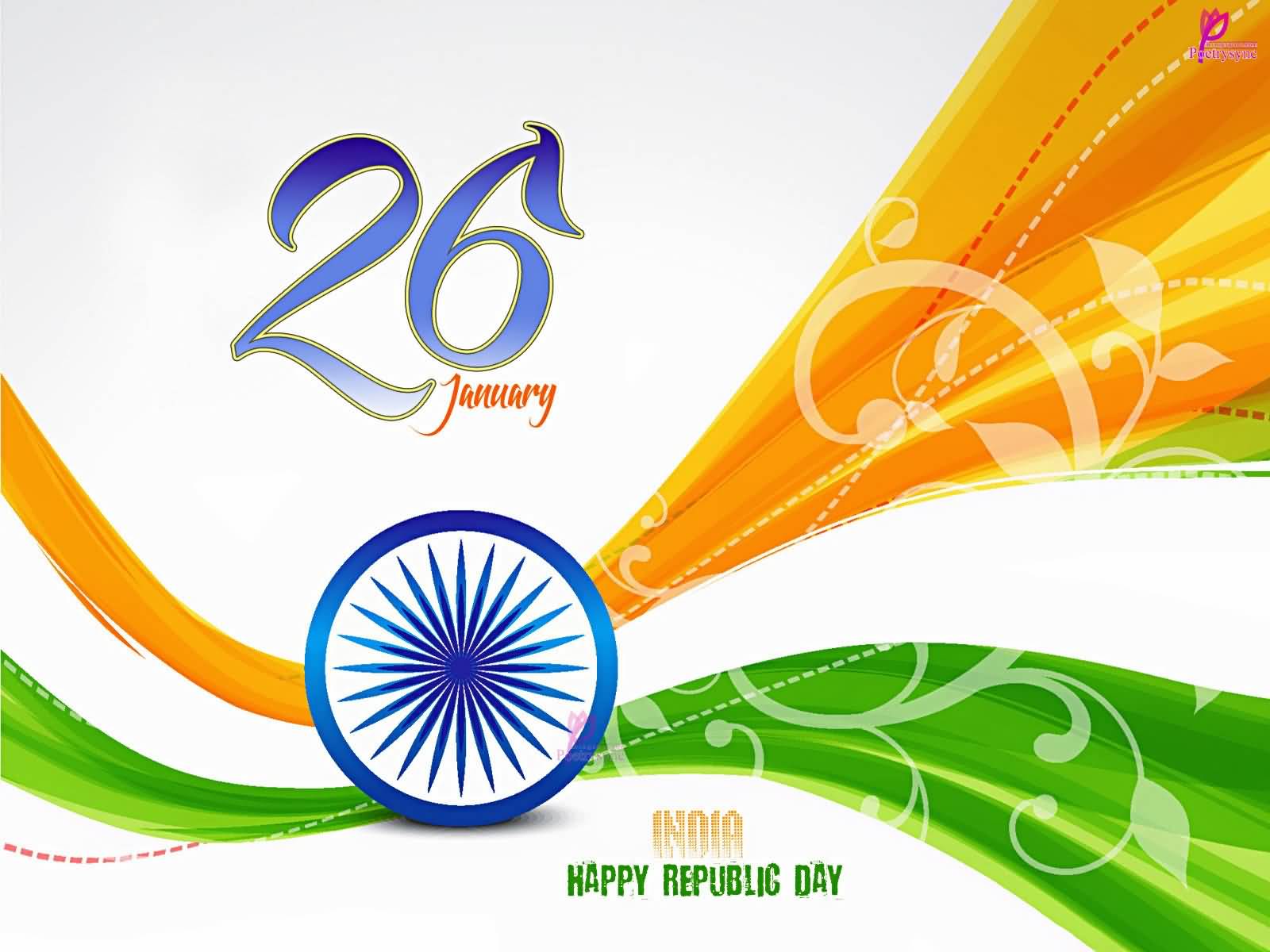 26 January India Happy Republic Day