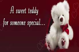 A Sweet Teddy For Someone Special On Teddy Day Greeting Card