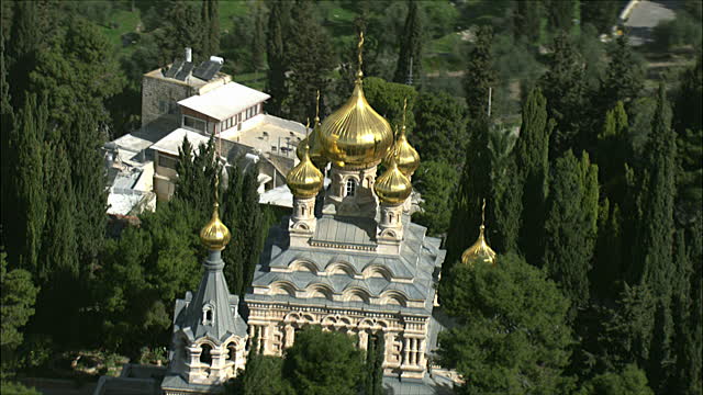 Aerial View Of The Church Of Saint Mary Magdalene