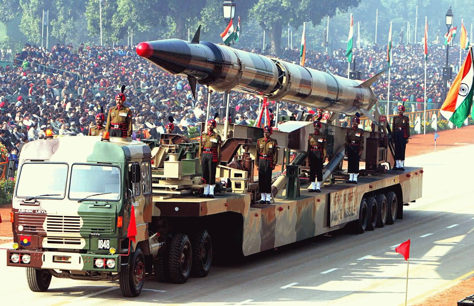 Agni II Missile Show During Republic Day India Parade