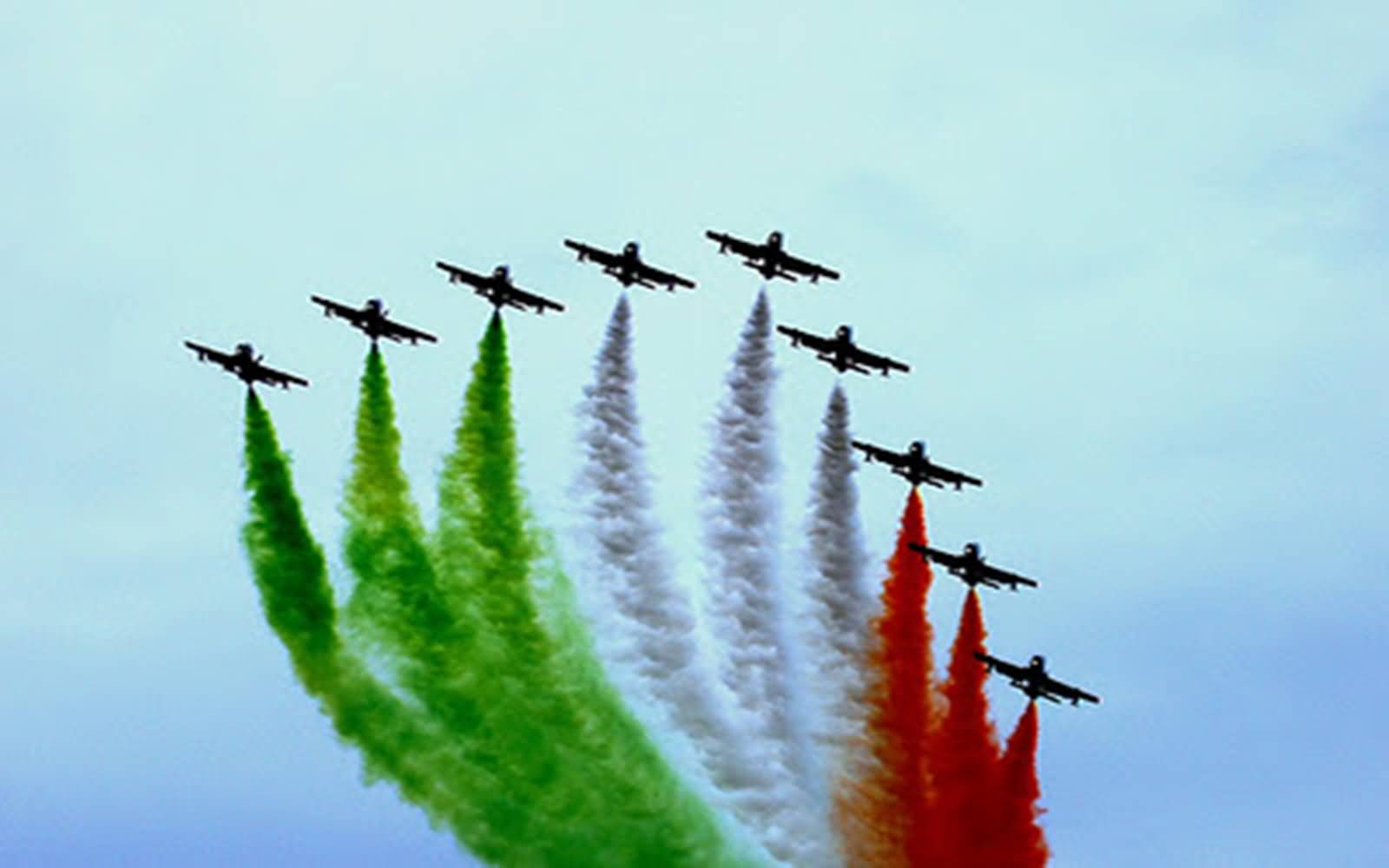 Air Show During Republic Day