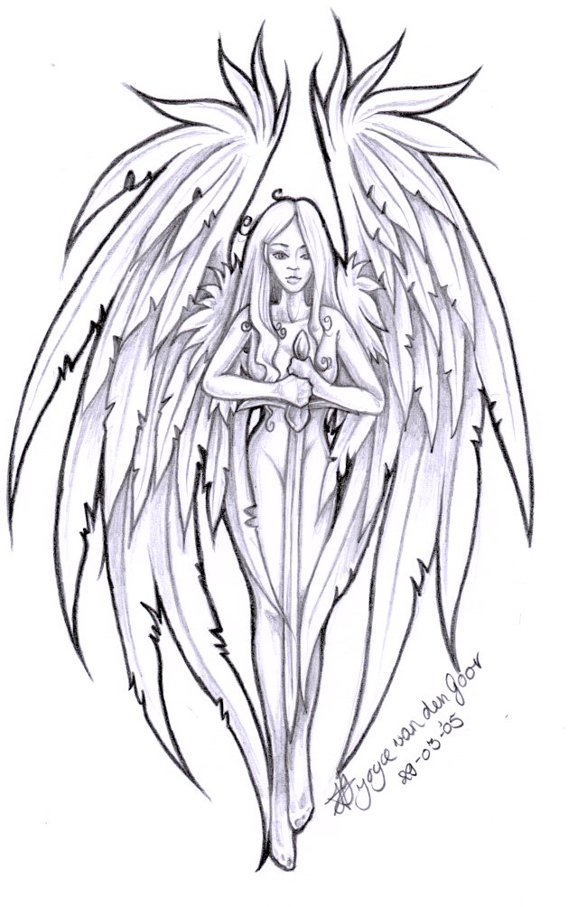 45+ Angel Tattoos Designs And Samples