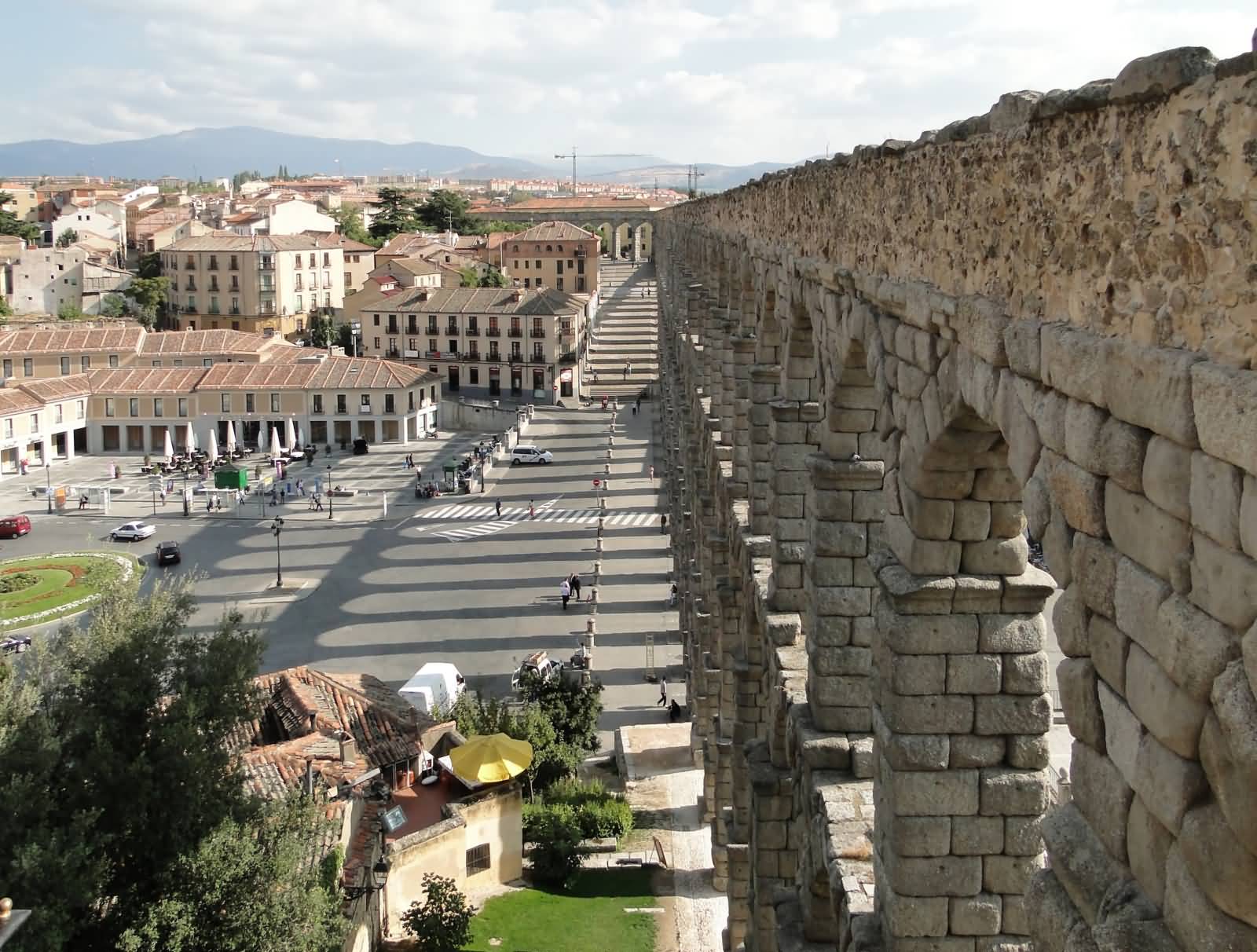 Aqueduct Of Segovia Side Picture