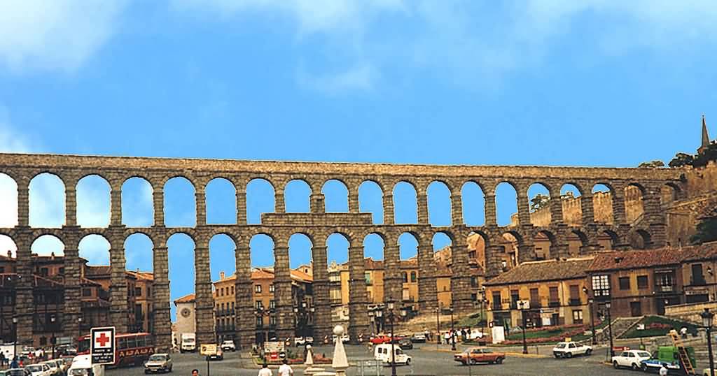 Aqueduct Of Segovia, Spain