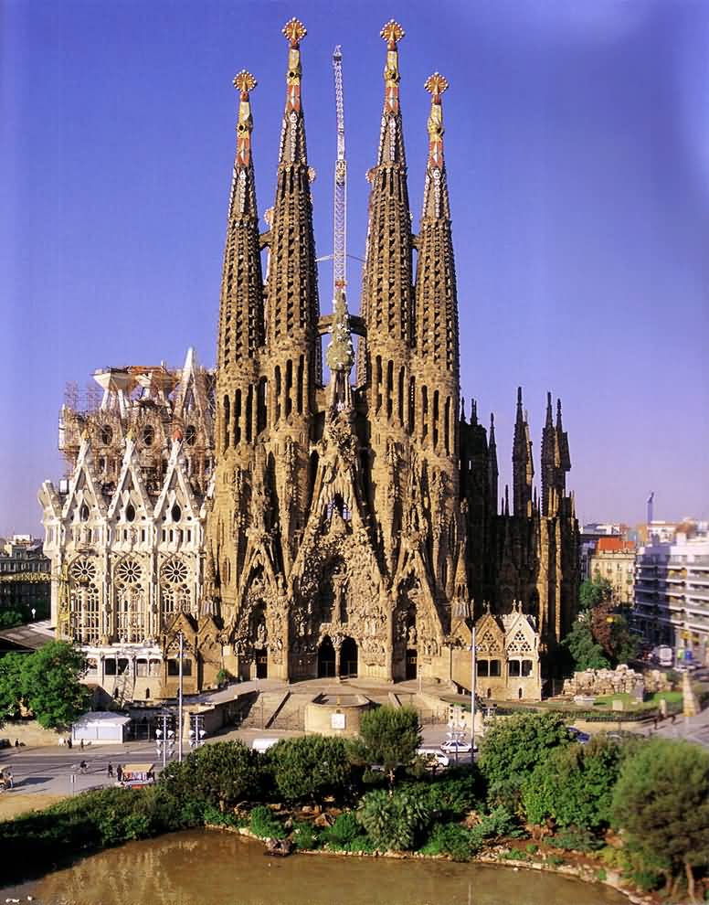 Beautiful Canes Of The Sagrada Familia