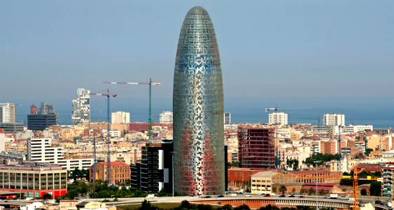 Beautiful Picture Of The Torre Agbar