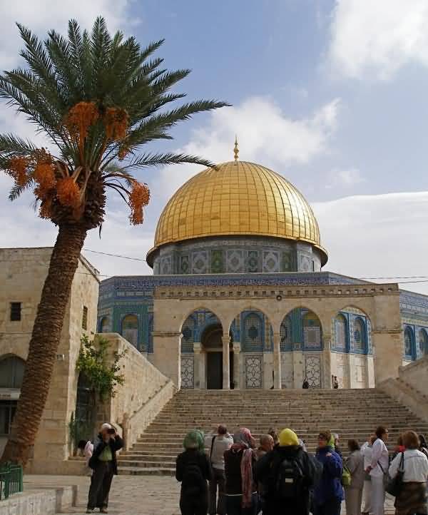 Beautiful View Of The Dome Of The Rock