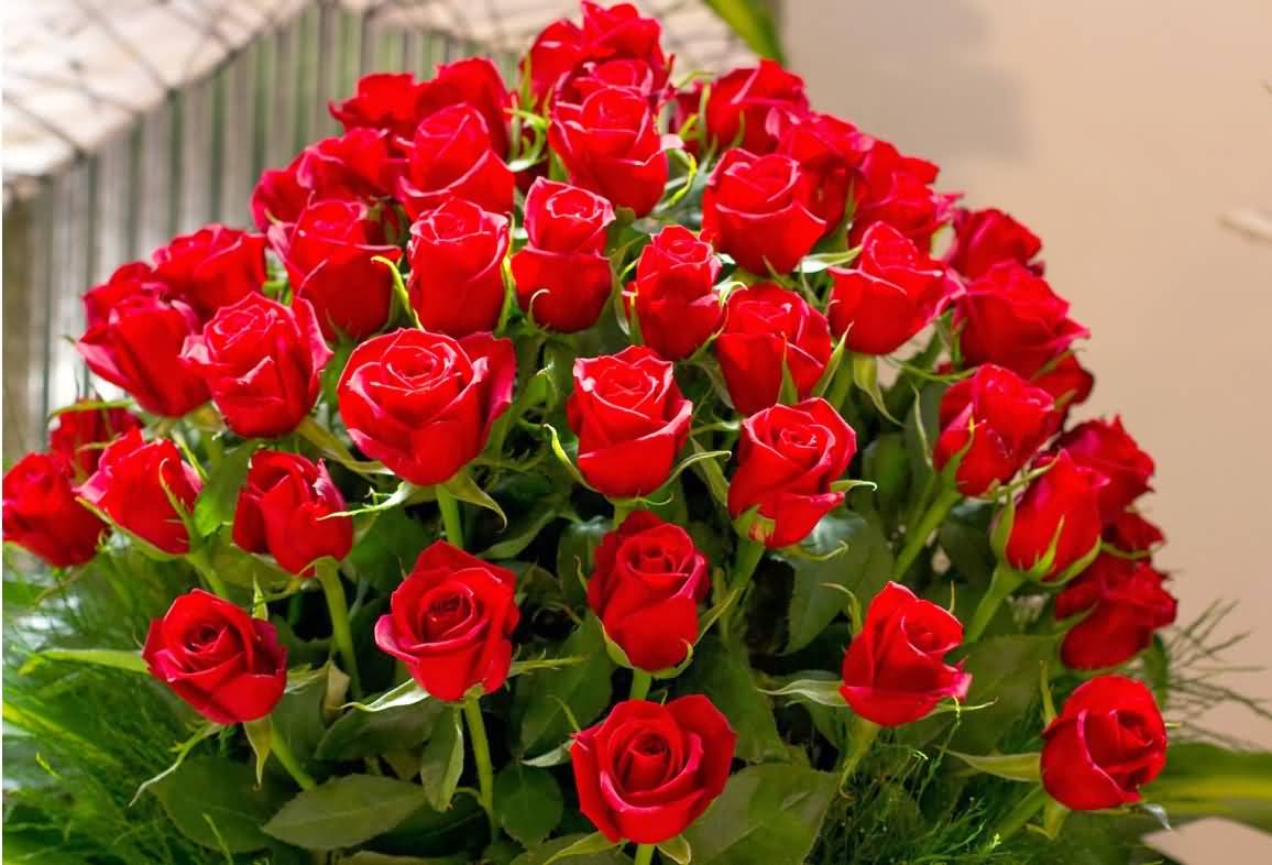 Bunch Of Roses For You Happy Rose Day