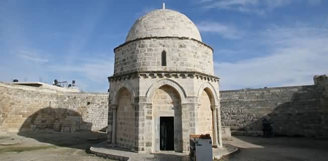 Chapel Of The Ascension In Jerusalem