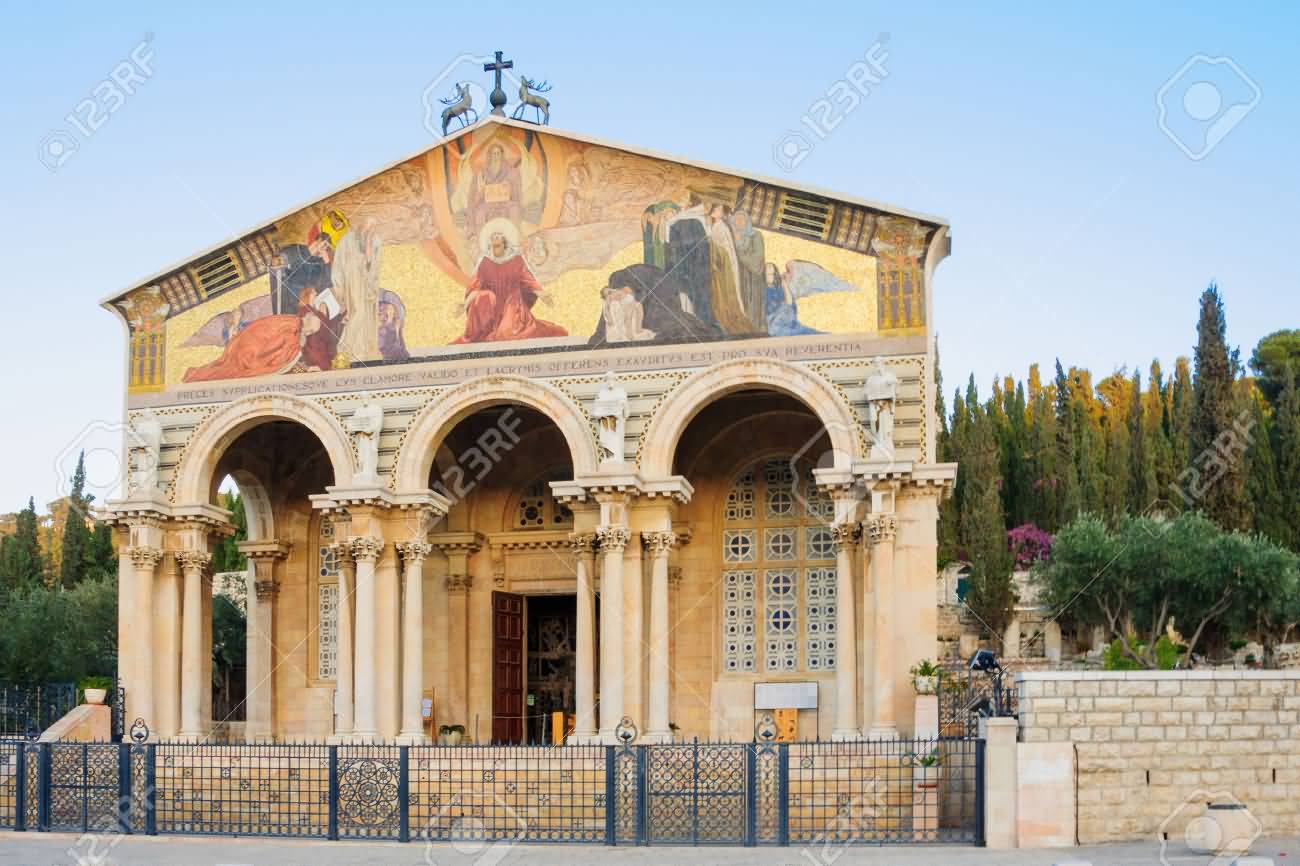 Church Of All Nations In Mount Of Olives