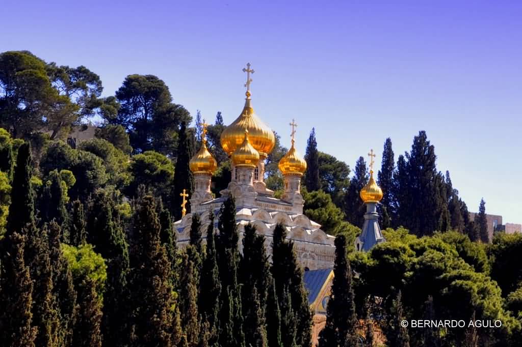 Church Of Mary Magdalene At Mount Of Olives