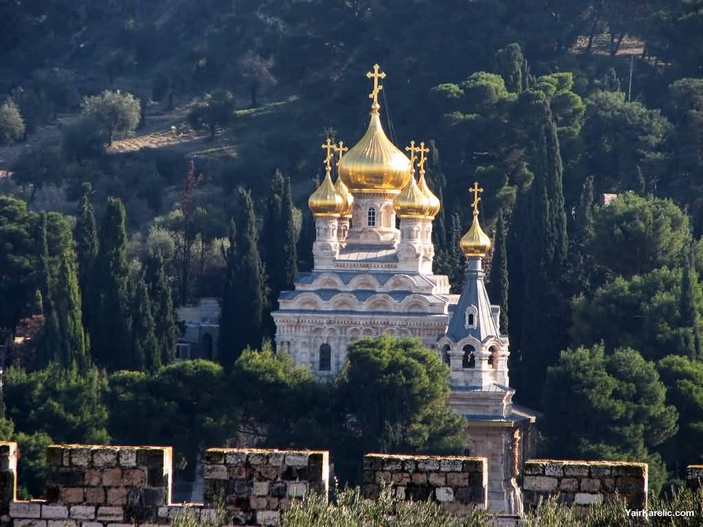 Church Of Mary Magdalene In Jerusalem, Israel