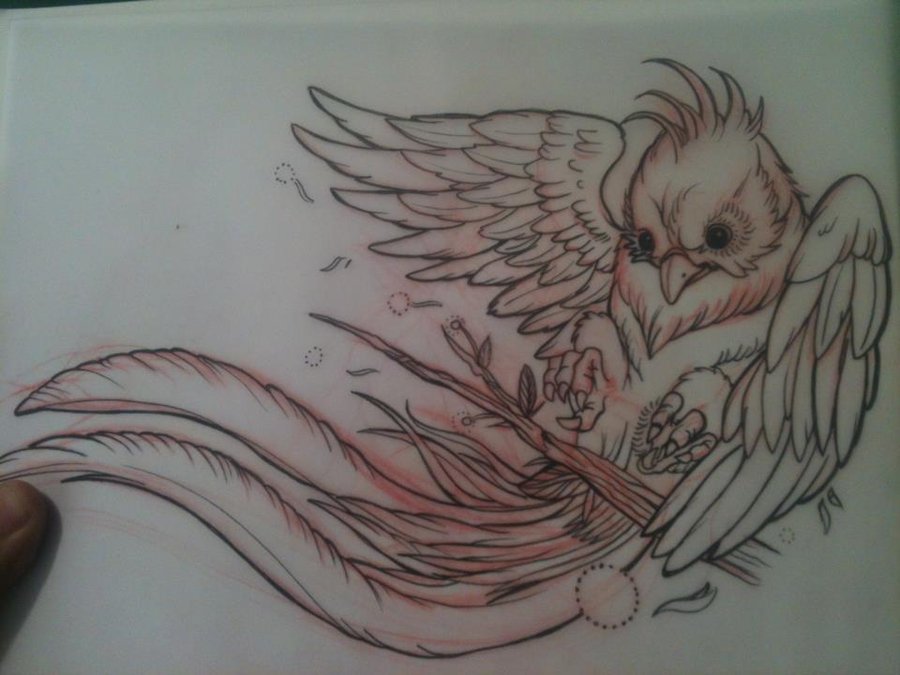 Classic Quetzal Tattoo Design