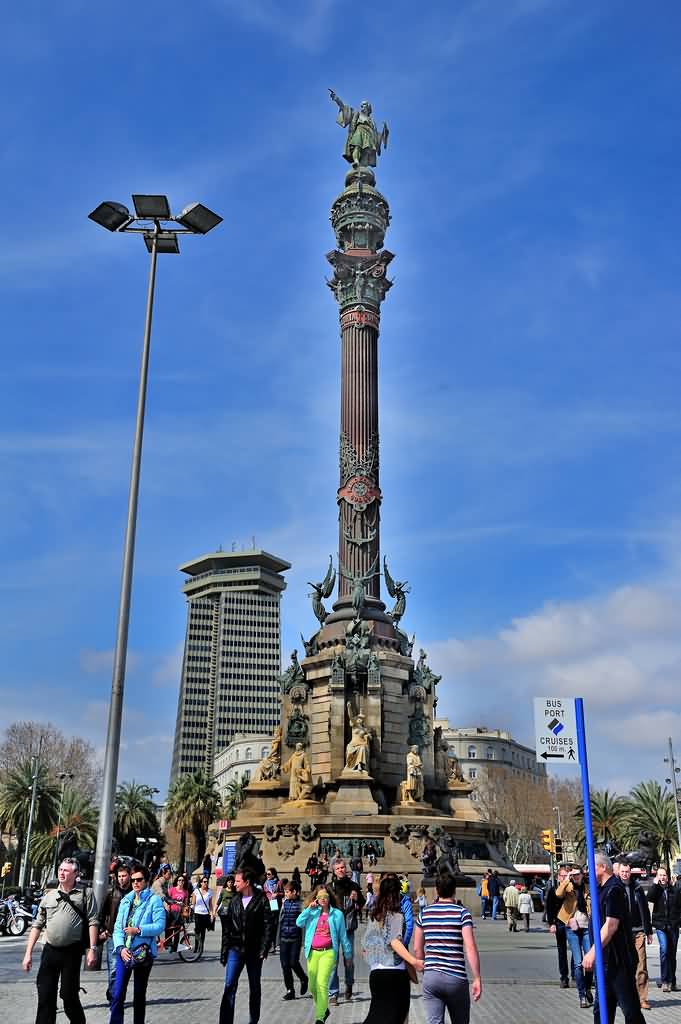 Columbus Monument Barcelona, Spain