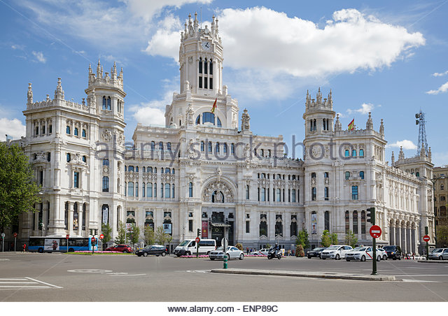 Cybele Palace In Madrid