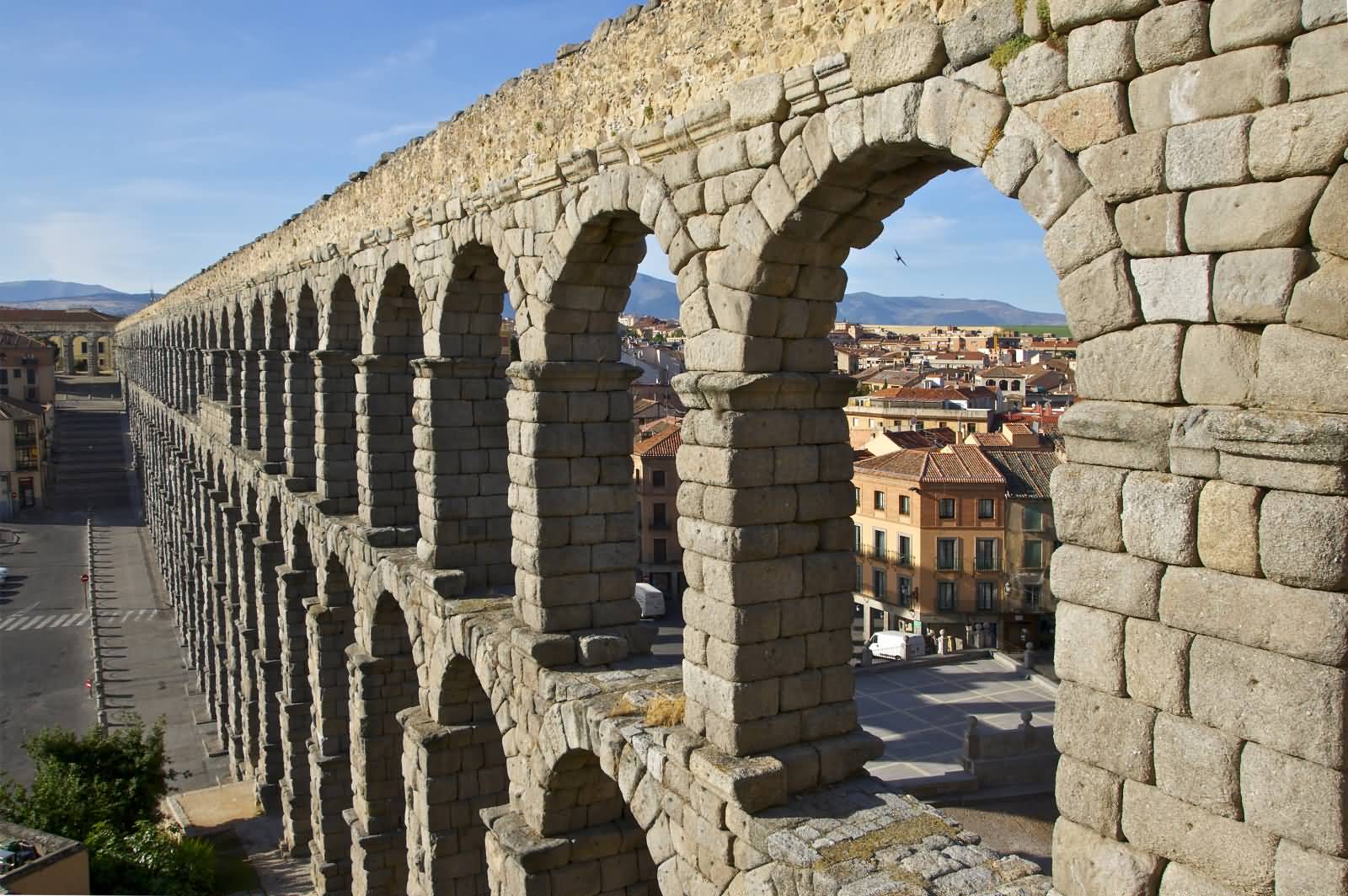 Details Of The Aqueduct Of Segovia