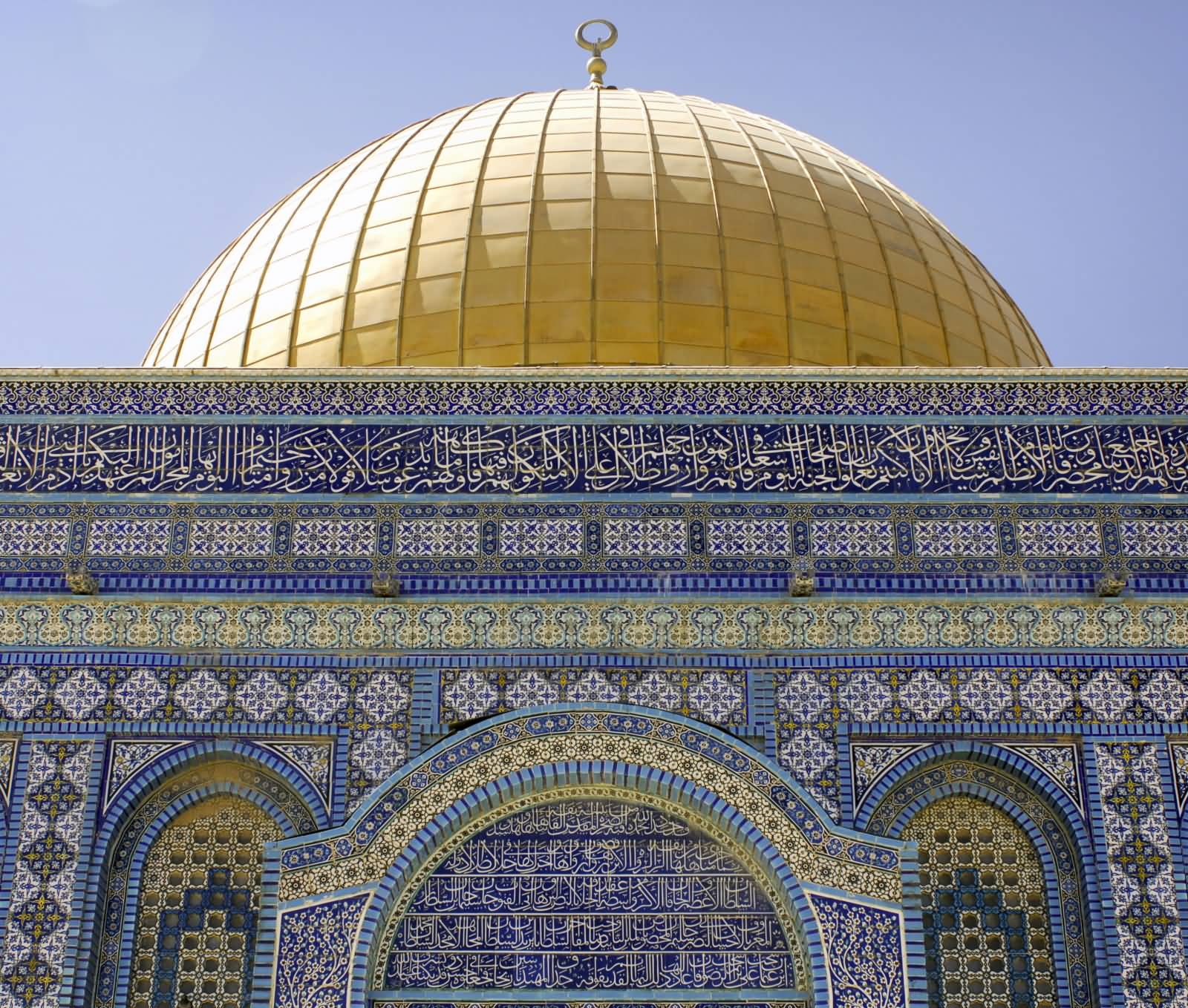 Details Of The Dome Of The Rock