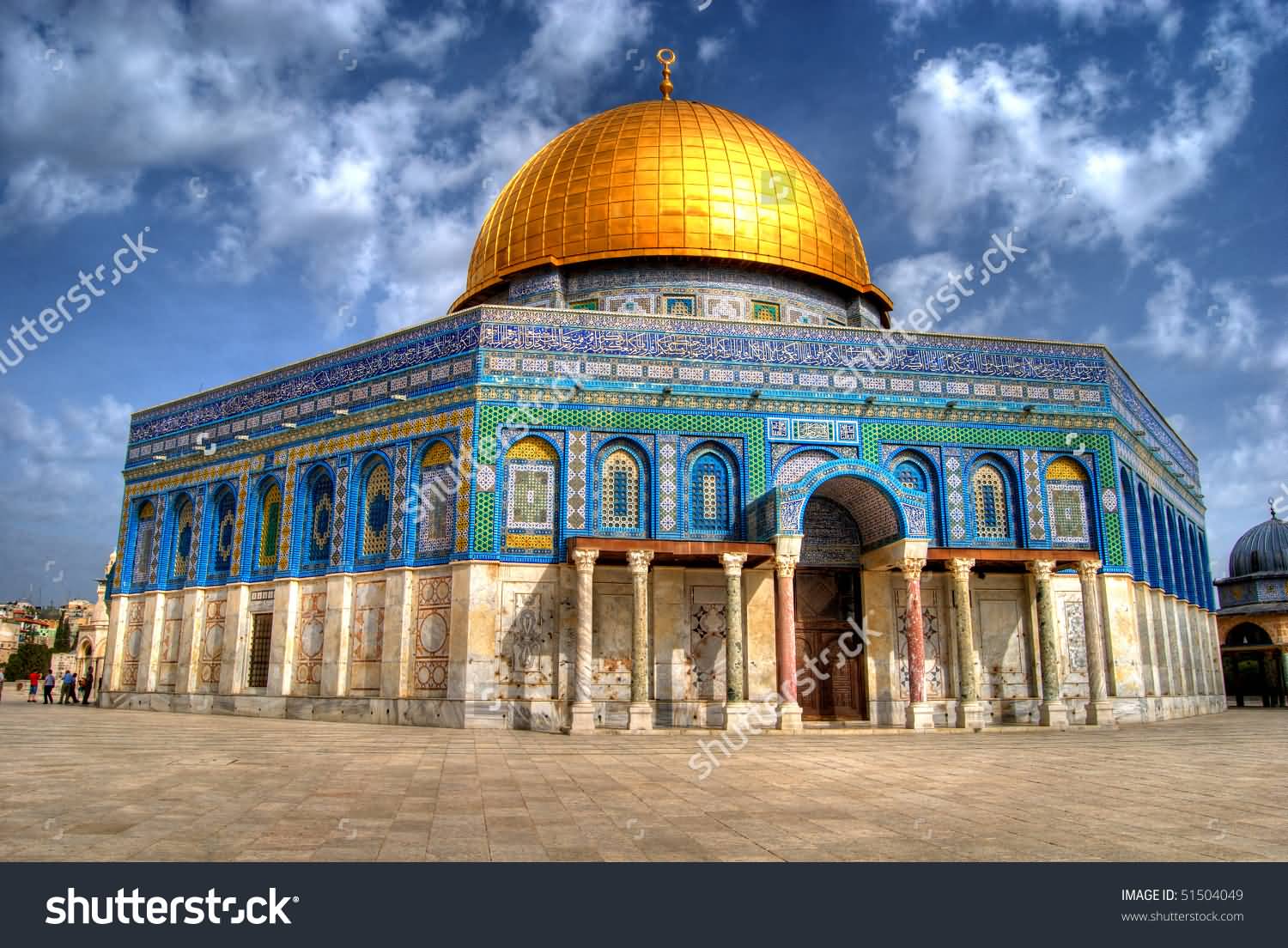 Dome Of The Rock Beautiful Picture