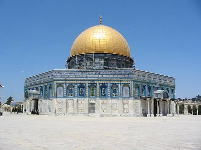 Dome Of The Rock Side View Picture