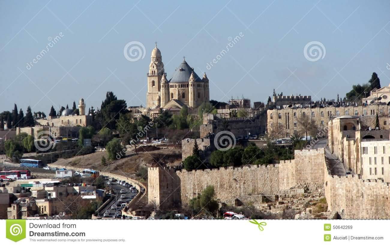 Dormition Abbey On Mount Zion Picture