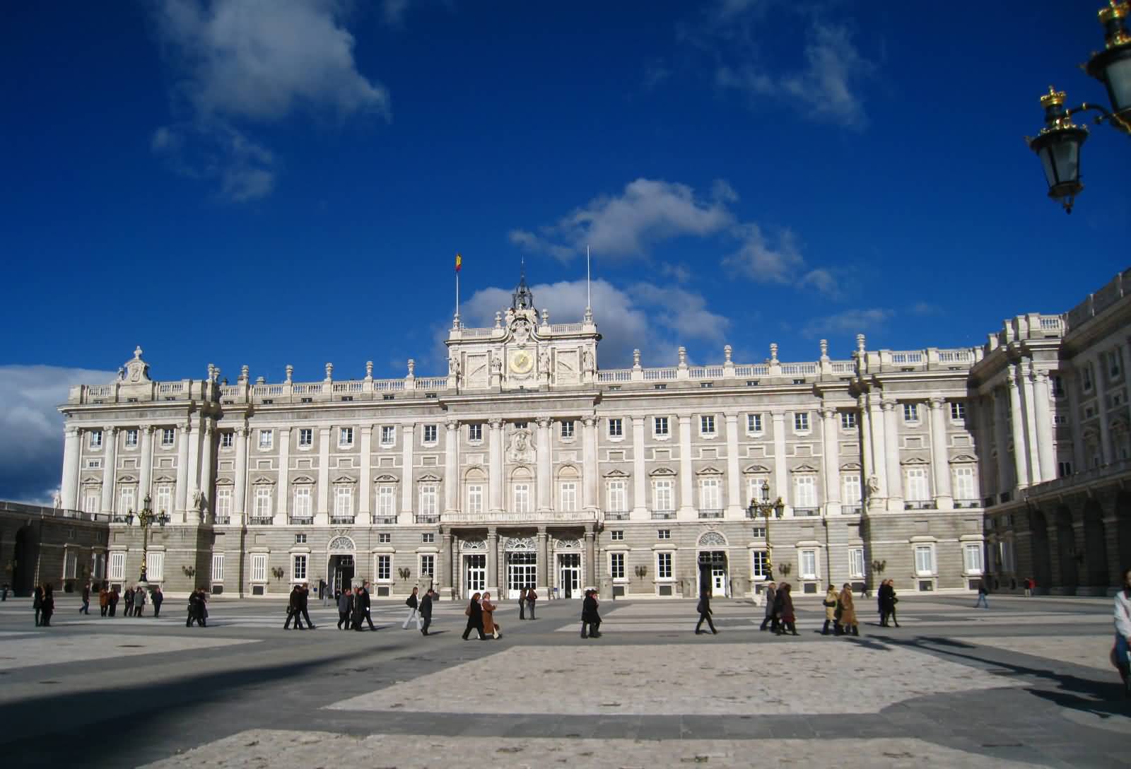 Facade Of Royal Palace of Madrid