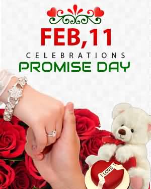 Feb 11 Celebrations Promise Day Greting Card