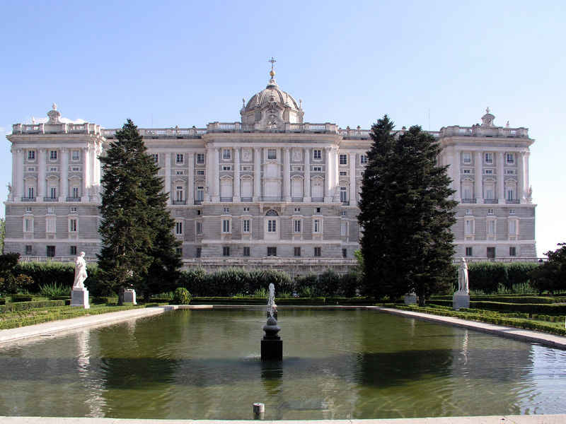 Fountain At The Royal Palace of Madrid