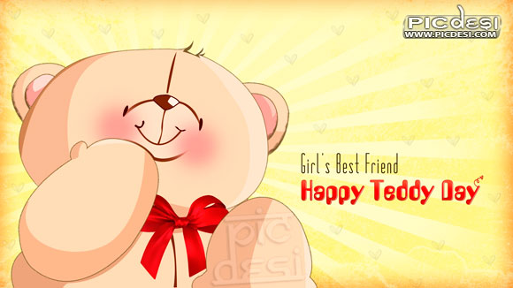 Girl’s Best Friend Happy Teddy Day