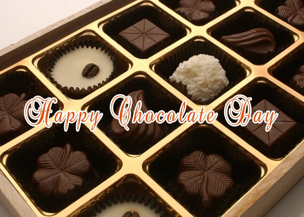 Happy Chocolate Day Chocolate Box