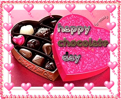Happy Chocolate Day Greeting Card