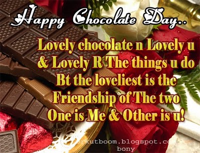 Happy Chocolate Day Lovely Chocolate n Lovely You