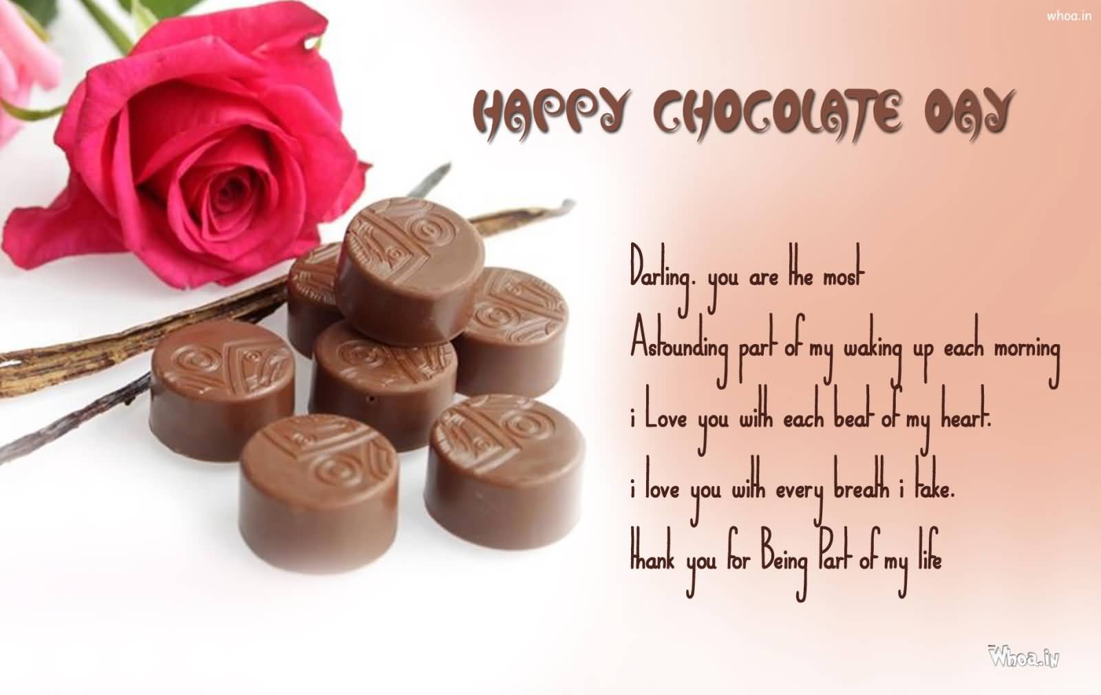 Happy Chocolate Day Wishes For Loved One