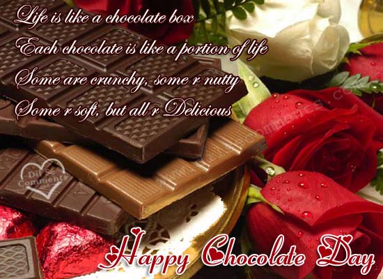 Happy Chocolate Day Wishes Picture