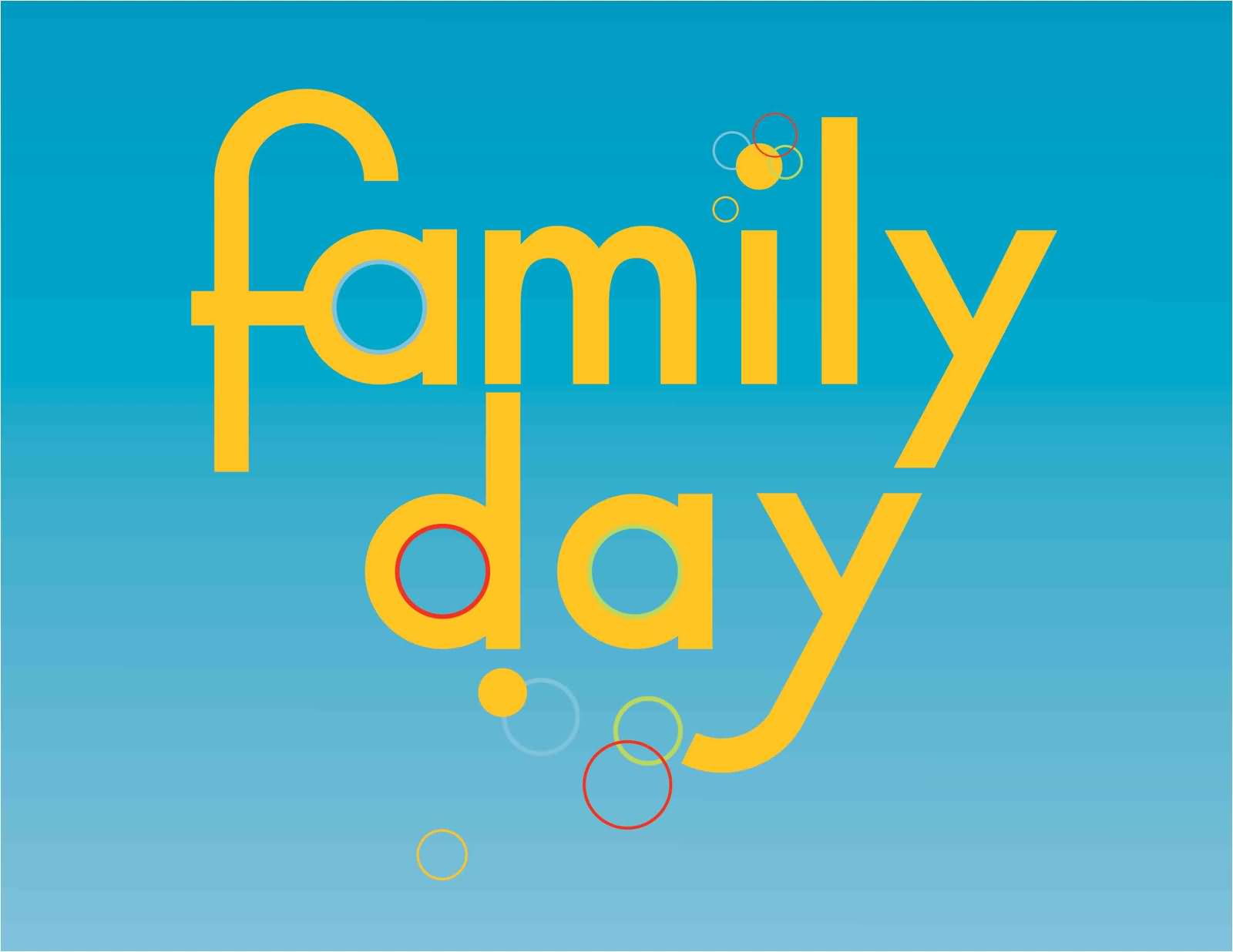 Happy Family Day 2017 HD Wallpaper
