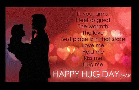 Happy Hug Day 2017 Dear