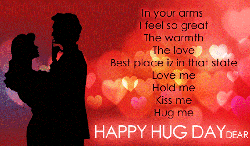 Happy Hug Day Dear