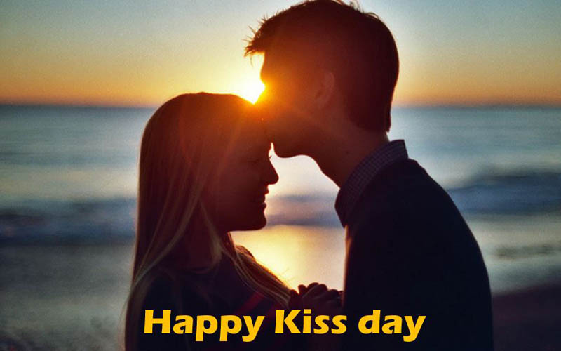 Happy Kiss Day 2017 Boy Kissing On Girl’s Forehead