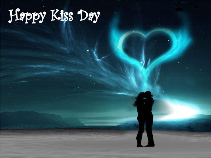 Happy Kiss Day 2017 Greeting Card