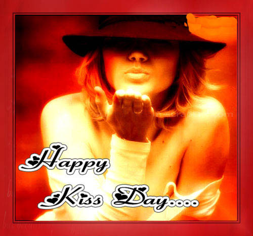 Happy Kiss Day Kisses For You Card