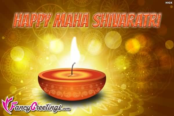 Happy Maha Shivaratri Diya Picture