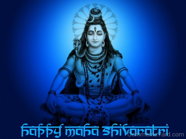 Happy Maha Shivaratri Lord Shiva Image