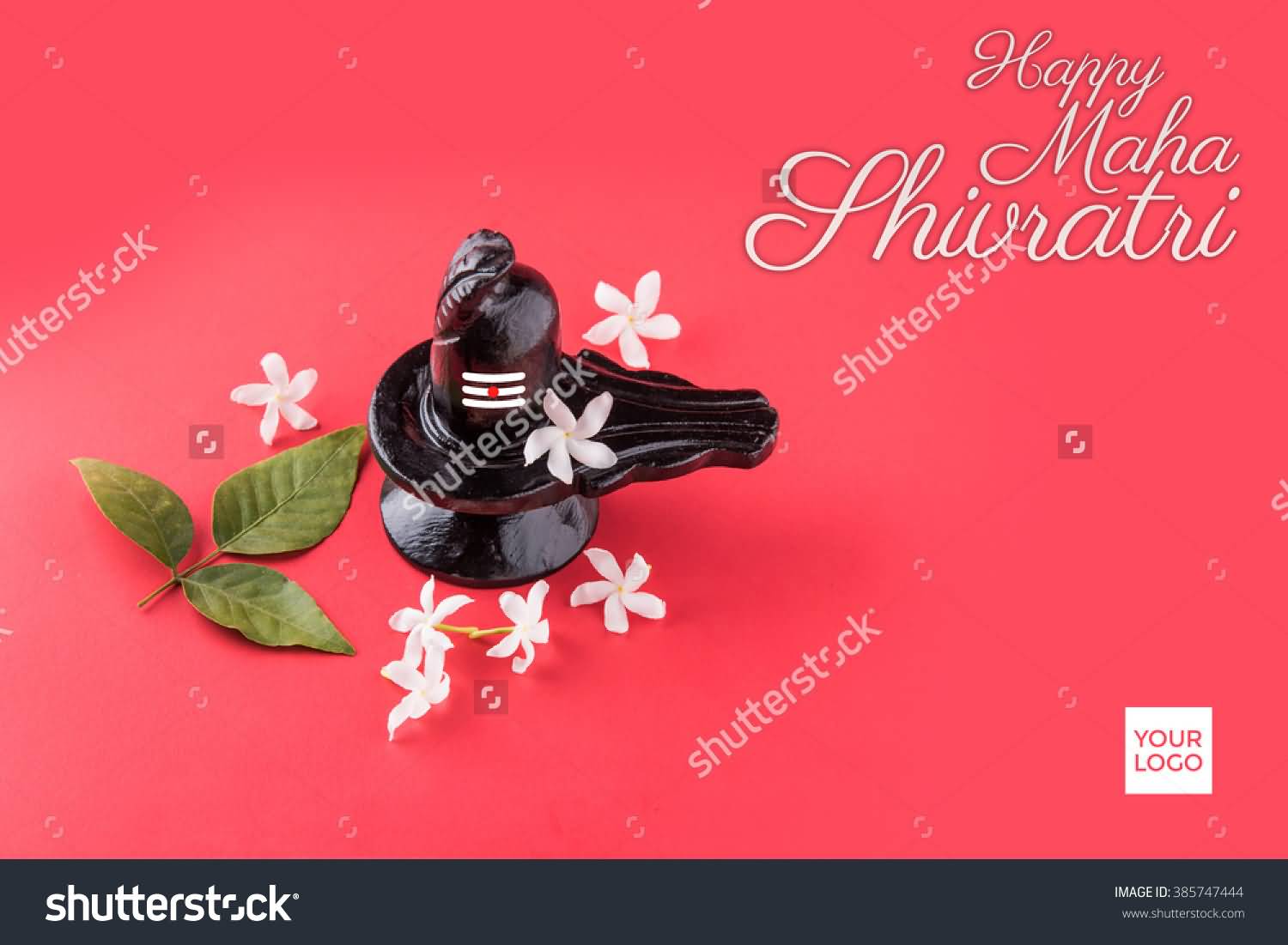 Happy Maha Shivaratri Shiv Linga Greeting Card