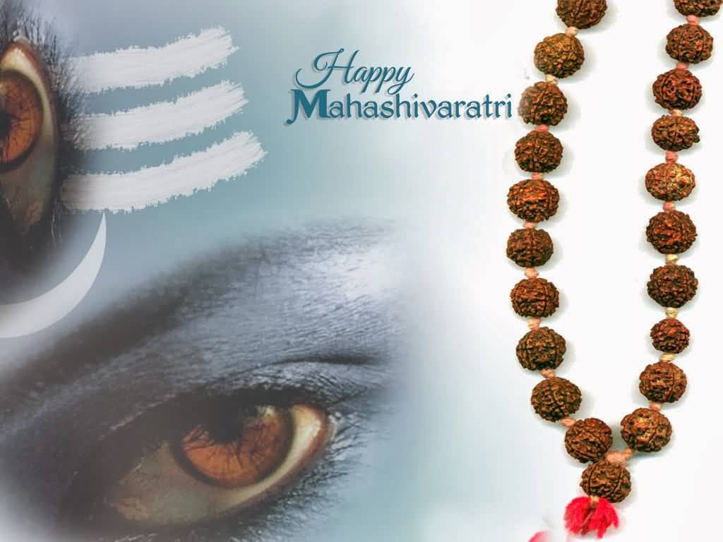 Happy Maha Shivratri Lord Shiva Eye