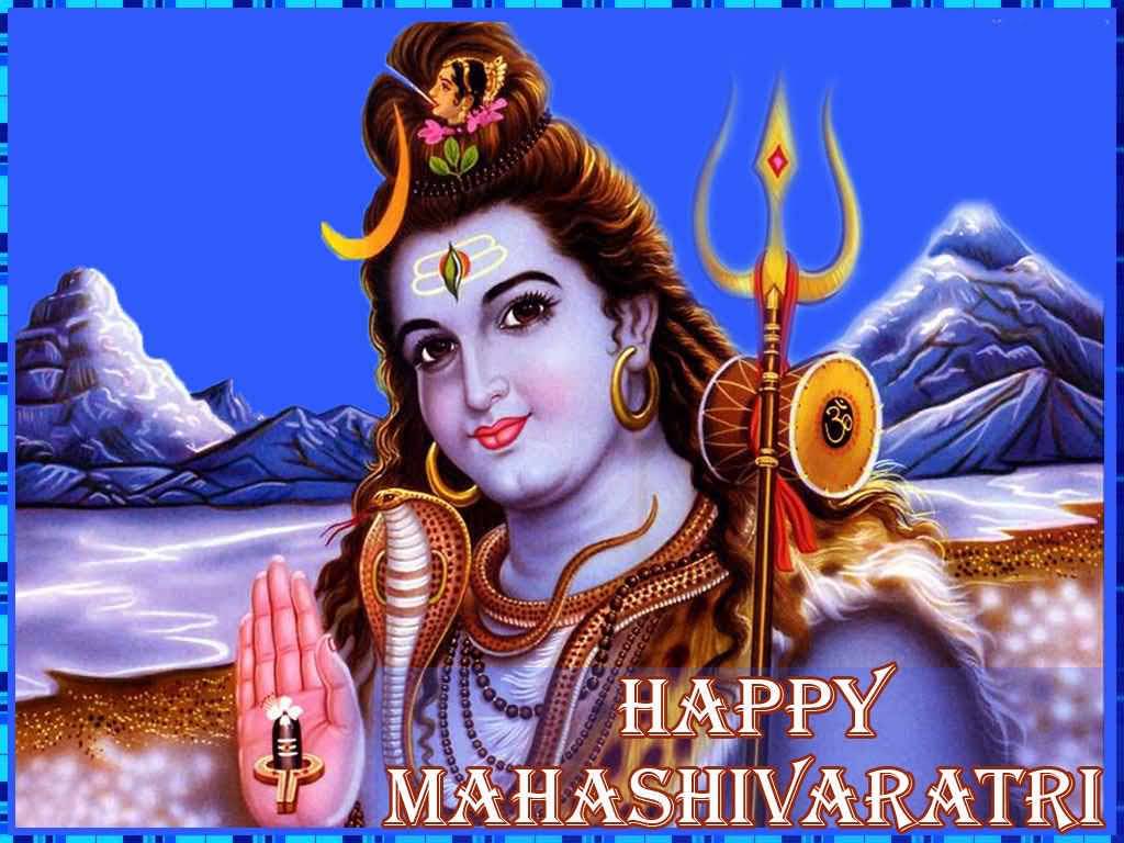 Happy Maha Shivratri Lord Shiva Picture