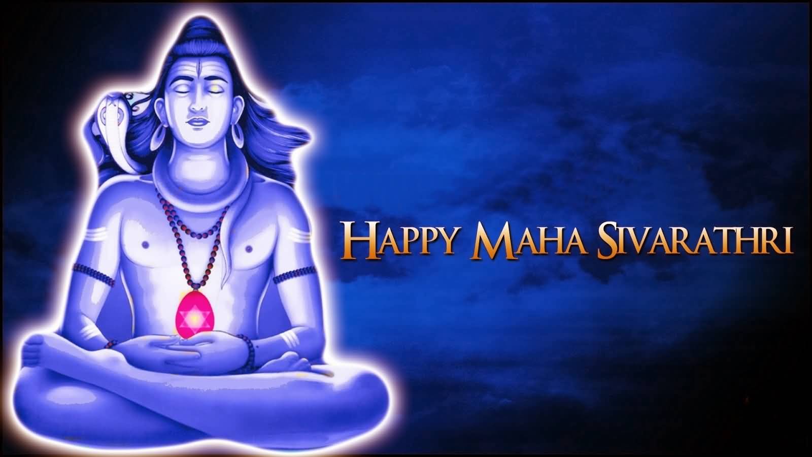 Happy Maha Shivratri Lord Shiva Wallpaper