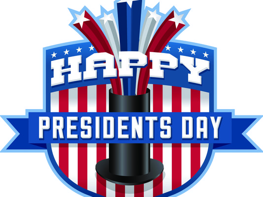 Happy Presidents Day Badge