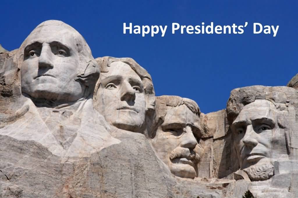 Happy Presidents Day Rushmore Mountain Picture