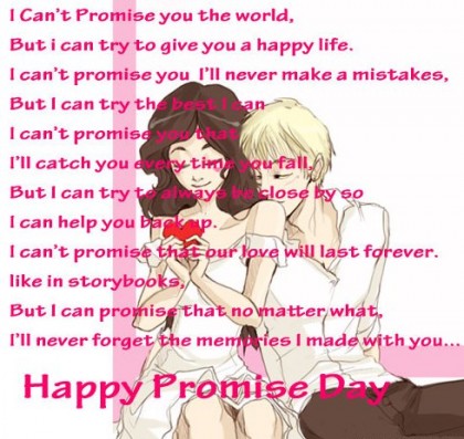 Happy Promise Day 2017 Wishes